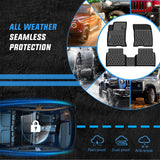 TPE Floor Mats for Lincoln Corsair (Gas Model) 2020 2021 2022 2023 2024 2025 All Weather Custom Fit Heavy Duty Floor Liners