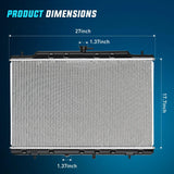 Radiator 2008-2013 Nissan Rogue 2014 2015 Rogue Select 2.5L AWD FWD Radiator