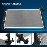 Radiator for Chevy Traverse 2009 2010 2011 2012 2013 2014 2015 2016 2017,GMC Acadia 2007-2016, Buick Enclave 2008-2017, Outlook 2007-2010 V6 3.6L, Automatic Trans