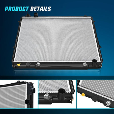 Radiator for Toyota Tundra 4.7L V8 2004 2005 2006, Sequoia 2001 2002 2003 2004 2005 2006 2007
