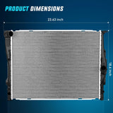 Radiator for BMW 128i 2008 2009 2010 2011 2012 2013, 325i, 328i 2007-2013, 328i xDrive 2009-2013, 330Ci 330i 330xi L6 3.0L 2006 Only Auto Trans