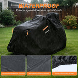 Riding Lawn Mower Cover 72 Inch, Waterproof Lawn Mower Cover | Fits Mowers up to 72 InchL x 44 InchW x 43 InchH, 420D Heavy Duty Fabric, All-weather & UV Protection