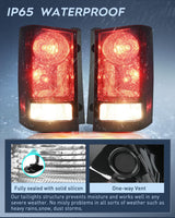 Taillight Assembly Compatible with 2009 2010 2011 2012 2013 2014 2015 Honda Pilot Smoked Red Tail Lights Rear Lamp Replacement OE Style Driver and Passenger Side w/Bulbs