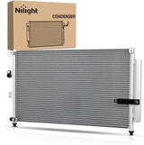 AC Condenser Fit for Honda Civic 2006 2007 2008 2009 2010 2011 Acura CSX 2006-2011 Air Conditioning A/C Condenser with Receiver Drier Replace#3525, 4770633, HO3030140, 80110SNAA01, 80110SNAA42