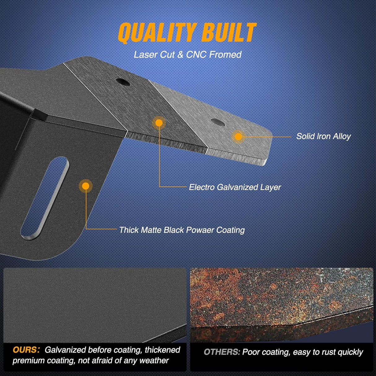 Light Bar Mounting Brackets for 42-45 Inch LED Bars UTV Roof Upper Windshield Compatible with Can-am Maverick X3 MAX All Models 2017 2018 2019 2020 2021 2022 2023 2024
