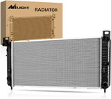 Radiator for Chevrolet Silverado 2500 GMC Sierra 2500 1999 2000 V8 6.0L, Avalanche 1500 2002 2003 2004, Manual Transmission Without Engine Oil Cooler