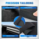 Dash Cover for Model 3 Highland 2024-2026, Custom Fit Suede Mat | Non-Slip Backing, Reduce Sun Glare and Protect the Dashboard from UV Exposure