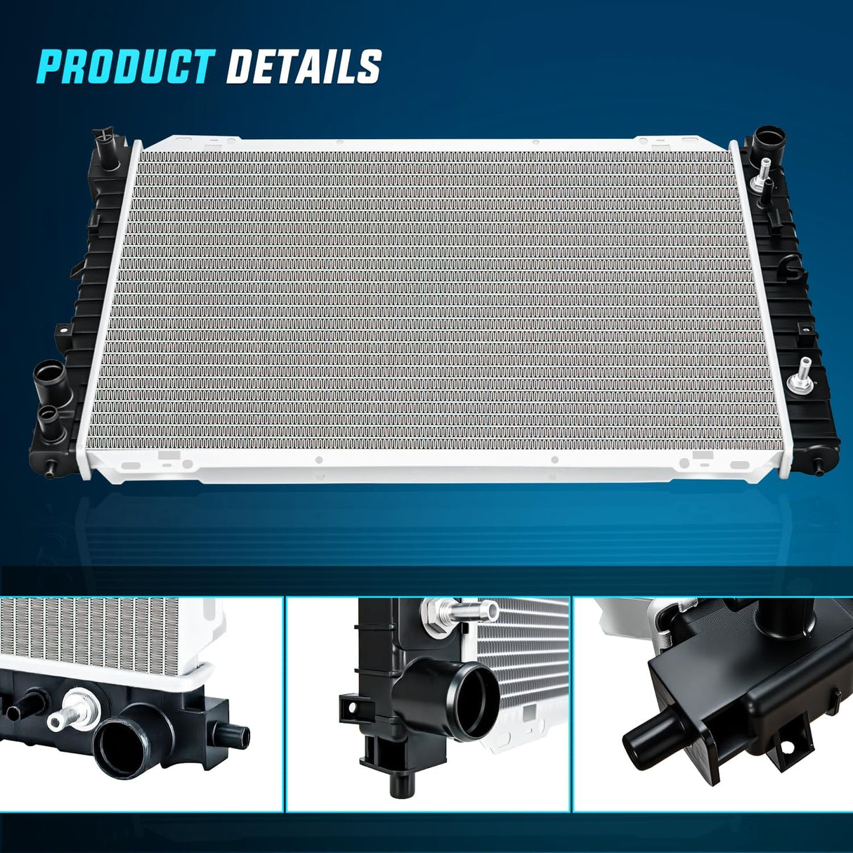 Radiator for Ford Escape 2001 2002 2003 2004 2005 2006 2007, Mazda Tribute 2001-2006, Mercury Mariner 2005-2008 3.0L V6