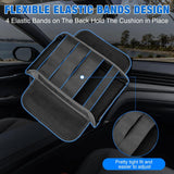 Center Console Cover for Ford Bronco 2021-2026 2/4-Door Armrest | Middle Armrest Cover for Car Accessories Waterproof Leather Arm Rest Cushion with Side Storage Pocket (Not for Bronco Sport)