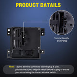 Headlight Dimmer Switch Compatible with 1998 1999 2000 2001 2002 2003 2004 2005 Chevy Blazer 1998-2004 S10 1998-2001 GMC Jimmy 1998-2003 Sonoma 1999-2001 Oldsmobile Bravada with Fog Light