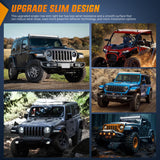 Slim LED Light Bar 40 Inch 104LED Single Row Spot Flood Combo Fog Lights Driving Light Work Lights Roof Bumper Lamp Offroad Lighting for 4x4 Trucks SUV ATV UTV