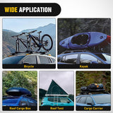 Roof Rack Cross Bars Fit for Jeep Renegade 2015 16 17 18 19 20 2021 with Factory Side Rails,Adjustable Aluminum Less Wind Noise Car Crossbars for Cargo Carrier Luggage Box Kayak Tent Snowboard