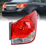 Taillight Assembly Compatible with 2011 2012 2013 2014 2015 Chevy Cruze 2016 Limited Outer Tail Light OE Style Rear Lamp Replacement Passenger Side