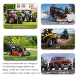 120A Starter Relay 4 Pin Split Relays Switch 12V Continuous Heavy Duty SPST High Current 4 Terminal Car Starter On Off Control for Automotive Car Truck RV Camper