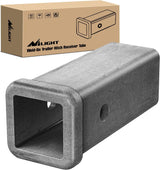 Hitch Adapter 2 Inch x 7 Inch Combo Bar Trailer Receiver Tube Weld-on Raw Steel Hitch Bar