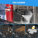 TPE Floor Mats for Nissan Armada 8 Seats/Infiniti QX80 2025 2026 All Weather Custom Fit Heavy Duty Floor Liners
