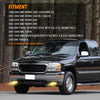 Fog Light Assembly Fog Light Assembly For 1999 2000 2001 2002 GMC Sierra 1500 2500 2001 2002 Sierra 1500HD 2500HD 3500 2000-2006 Yukon Fog Lamp Amber Lens
