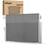 AC Condenser Compatible with Jeep Grand Cherokee 2011-2021 Dodge Durango V6 V8 3.6L 5.7L 2011-2021 Air Conditioning A/C Condenser w Receiver Drier Replace# 3893, 7013893, CH3030242, 55038003AE