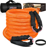 Kinetic Recovery Rope 48000 LBS 1in x 20ft Snatch Strap Heavy Duty Offroad Towing Starp Kit Vehicle Recovery kit for UTV ATV SUV Truck Car Jeep Tractor