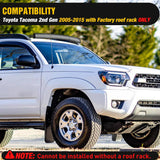 42 Inch Curved Light Bar Bracket for Toyota Tacoma Roof Rack 2005-2015 | for Toyota Tacoma with Factory Roof Rack 2005 2006 2007 2008 2009 2010 2011 2012 2013 2014 2015