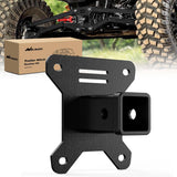 2 Inch Rear Bumper Tow Trailer Hitch Receiver Kit Compatible for UTV ATV 2014-2026 Polaris RZR XP1000 XP 4 1000