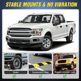 Ditch Light Brackets Hood Hinges Mount Bracket Kit for Auxiliary Offroad LED Pods Work Lighting Compatible with Ford F-150 Raptor 2015 2016 2017 2018
