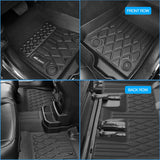 TPE Floor Mats for Mazda 6 2014 2015 2017 2018 2019 2020 2021, All Weather Custom Fit Heavy Duty Floor Liners