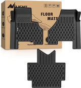 TPE Floor Mats for Freightliner Cascadia 2018 2019 2020 2021 2022 2023 All Weather Custom Fit Heavy Duty Floor Liners
