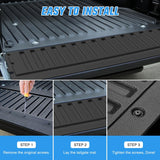 Tailgate Mat for Toyota Tacoma 2005-2023 2nd 3rd Gen All Weather TPE Anti-Slip Custom Fit Truck Tailgate Protector Cover Liner
