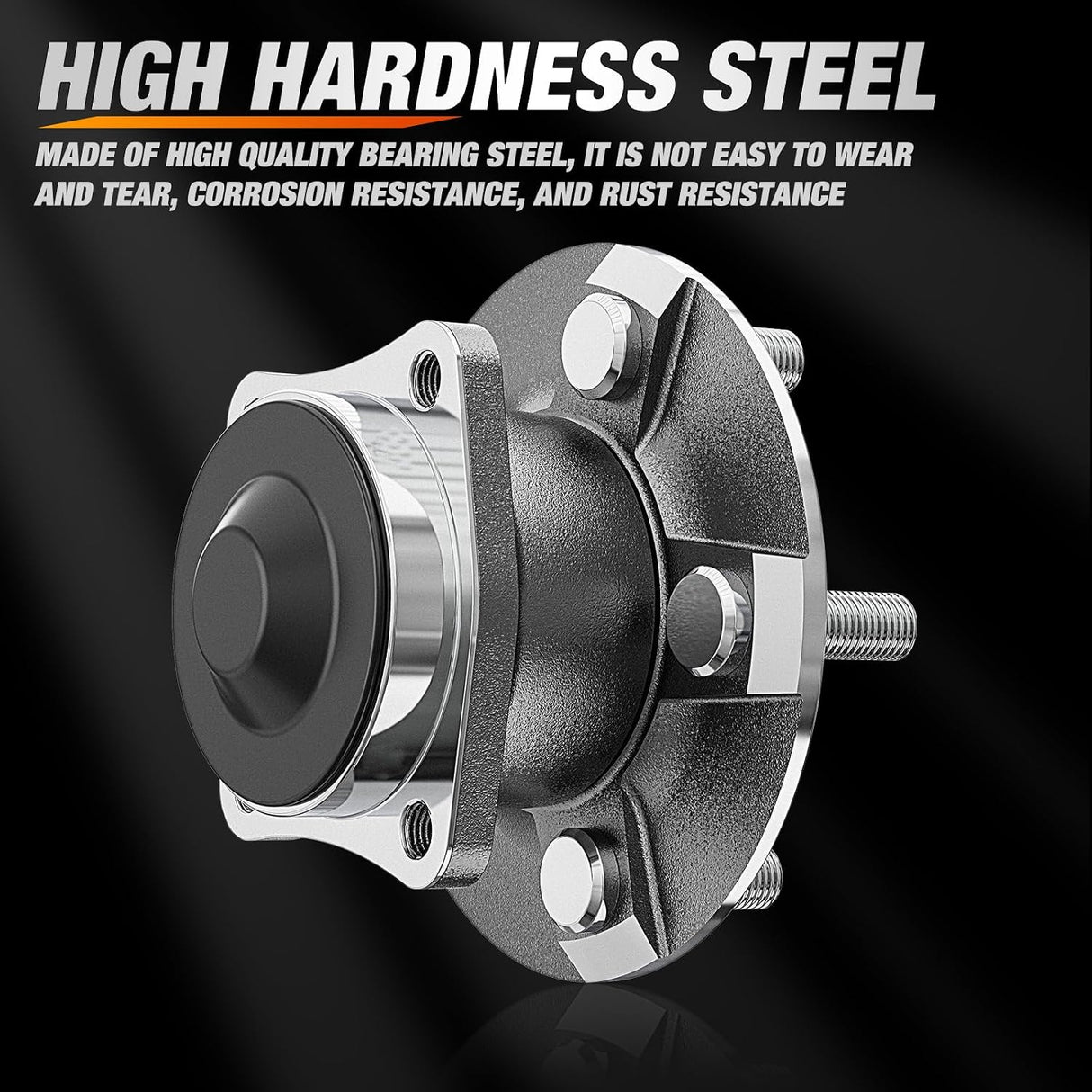 Rear Wheel Hub and Bearing Assembly for Toyota Corolla 2003 2004 2005 2006 2007 2008, Matrix 2003-2008, Celica 2000-2005 & Pontiac Vibe 2003-2008, FWD 512216-2Pack