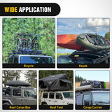 300LBS Roof Rack Cross Bars Compatible with Jeep Wrangler JK JKU 2007-2018 JL JLU 2018-2026 Gladiator JT 2020-2026 Hardtop Models, Adjustable Iron Crossbars for Cargo Carrier Luggage Box Tent