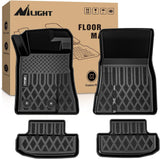 TPE Floor Mats for Ford Mustang 2015 2016 2017 2018 2019 2020 2021 2022 2023 2024 2025 2026 All Weather Custom Fit Heavy Duty Floor Liners