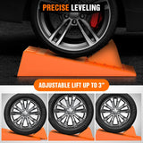 RV Leveling Ramps with Blocks, Heavy Duty Travel Trailer Levelers