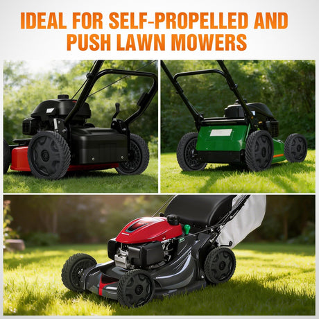 Lawn Mower Drive Wheels Replacement 8 Inch 634-05039 Assembly, Lawnmower Wheels Compatible with Troy-Bilt, Craftsman, TB200 TB210 TB220 TB230 TB270ES TB280ES, 2-Pack