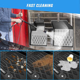 TPE Floor Mats for Volvo XC90 2016 2017 2018 2019 2020 2021 2022 2023 2024 2025 2026 (Only for Plug-in Hybrid Models) All Weather Custom Fit Heavy Duty Floor Liners