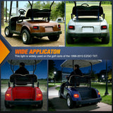 Golf Cart LED Taillights 2PCS 12V Stop Brake Turn Signals EZGO TXT | High Brightness Waterproof Plug and Play Design Running Light Upgrade Easy Installation for 1996-2013 EZGO TXT Electric Carts