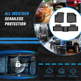 Floor Mat TPE Floor Mats for Land Rover Range Rover Evoque 5 Door and Coupe 2011 2012 2013 2014 2015 2016 2017 2018 2019, All Weather Custom Fit Heavy Duty Floor Liners