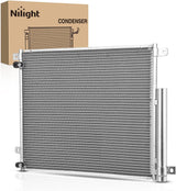 AC Condenser Fit for Honda Civic LX LX-P EX Sedan L4 2016 2017 2018 2019 2020 2021 Air Conditioning A/C Condenser with Receiver Drier Replace#30007, HO3030164, HVA00409, ACA14704, 80100TBAA01