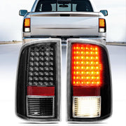 Taillight Assembly Compatible with 2009 2010 2011 2012 2013 2014 2015 2016 2017 2018 Dodge Ram 1500 2010-2018 Ram 2500 3500 Incandescent Type Upgrade LED Tail Lights Rear Brake Lamps