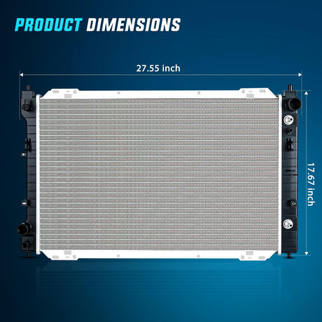 Radiator for Ford Escape 2001 2002 2003 2004 2005 2006 2007, Mazda Tribute 2001-2006, Mercury Mariner 2005-2008 3.0L V6