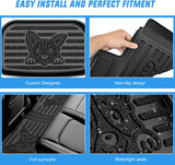 TPE Floor Mats & Cargo Mats Set for Tesla Model Y (5 Seat only) | 2021 2022 2023 2024 2025 All Weather Custom Fit Heavy Duty Floor Liners