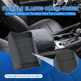 Center Console Cover for Kia Telluride 2020-2026 Armrest Cushion | for Telluride 2020 21 22 23 24 25 2026 Accessories Nappa Leather Armrest Cover for Car Waterproof Center Console Pad, Black