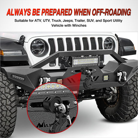 Winch Stopper for ATV UTV Truck SUV Winch Cable Hook Rubber Stopper 2 Pack Protect Towing Hook Synthetic Rope Winch Accessories Rope Line Saver with Stainless Steel Screws Allen Wrenc, Black