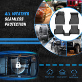 TPE Floor Mats for Audi A6 S6 A6 Quattro 2012 2013 2014 2015 2016 2017 2018, All Weather Custom Fit Heavy Duty Floor Liners