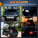 Golf Cart LED Light Kit 12V Stop Brake Turn Signal Club Car | Headlight Taillight Horn Waterproof Plug and Play Upgrade Kit for 2004-Up Club Car Precedent 2018-Up Tempo Electric Carts