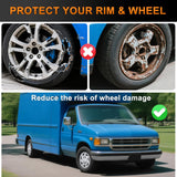Wheel Cover Hubcaps 16 Inch for Ford Truck CEG 1998-2007 Econoline MTD E250 E350 E450 E550 2008-2021 Hub Caps 16 inch Set of 4 Rim Covers Protector Wheel Replacement F8UZ1130AA 7 spoke, Silver
