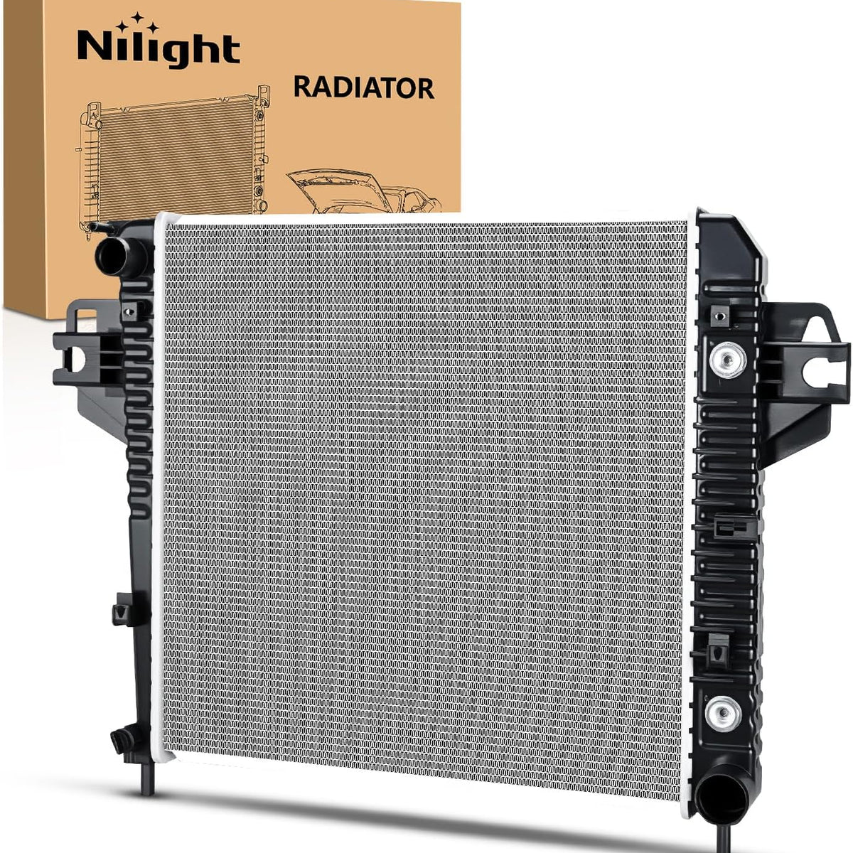 Radiator for Jeep Liberty 3.7L 2002 2003 2004 2005 2006, Engine Coolant ...