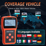 MS309pro Classic Universal OBD2 Scanner - Upgraded 2.4 Inch Screen Car Engine Fault Code Reader - Reliable CAN Diagnostic Scan Tool to Read and Clear Error Codes Fast, All Vehicles After 1996