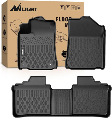 TPE Floor Mats for Toyota Avalon 2013 2014 2015 2016 2017 2018 All Weather Custom Fit Heavy Duty Floor Liners