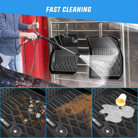 TPE Floor Mats for Buick Envision 2021 2022 2023 2024 2025 2026 All Weather Custom Fit Heavy Duty Floor Liners